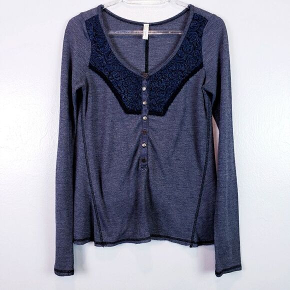 Free People Henley Thermal - Picture 2 of 9